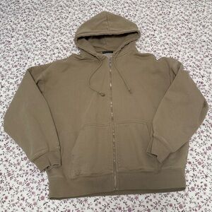 Brandy Melville Christy Zip Up Hoodie